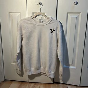 Cow crewneck size small